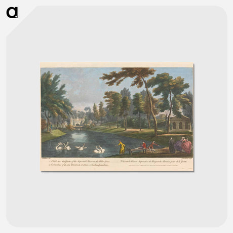 アートポストカード-A View to the Grotto of the Serpentine River in the Alder Grove in the Gardens of Earl Temple at Stow, in Buckinghamshire
 - イェール大学アートギャラリー Postcard.