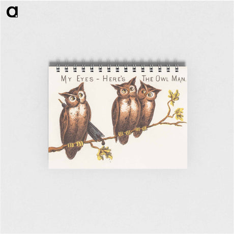 アートメモ帳-The Owl Man
 - ボストン公共図書館 Memo.
