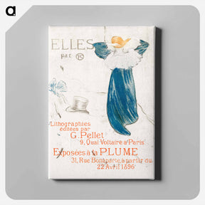 アートパネル-Elles: Frontispiece
 - クリーブランド美術館 Canvas.