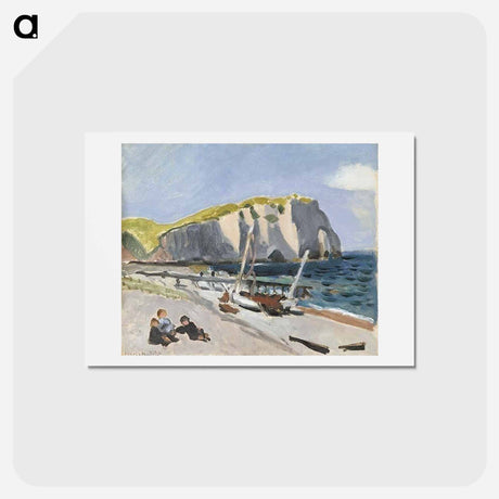 アートポストカード-Falaises D'Aval - アンリ マティス Postcard.