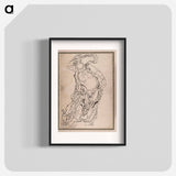 Nio the Guardian - Katsushika Hokusai Poster.