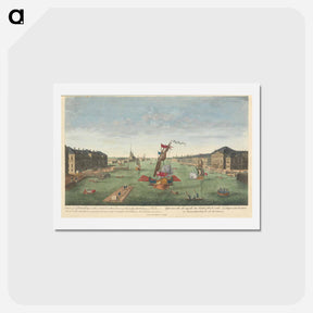 アートポストカード-A View of St. Petersburg on either side the River Neva, between ye Admiralty & the Academy of Sciences
 - イェール大学アートギャラリー Postcard.