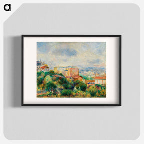 アートポスター-View From Montmartre
 - バーンズ・コレクション Poster.