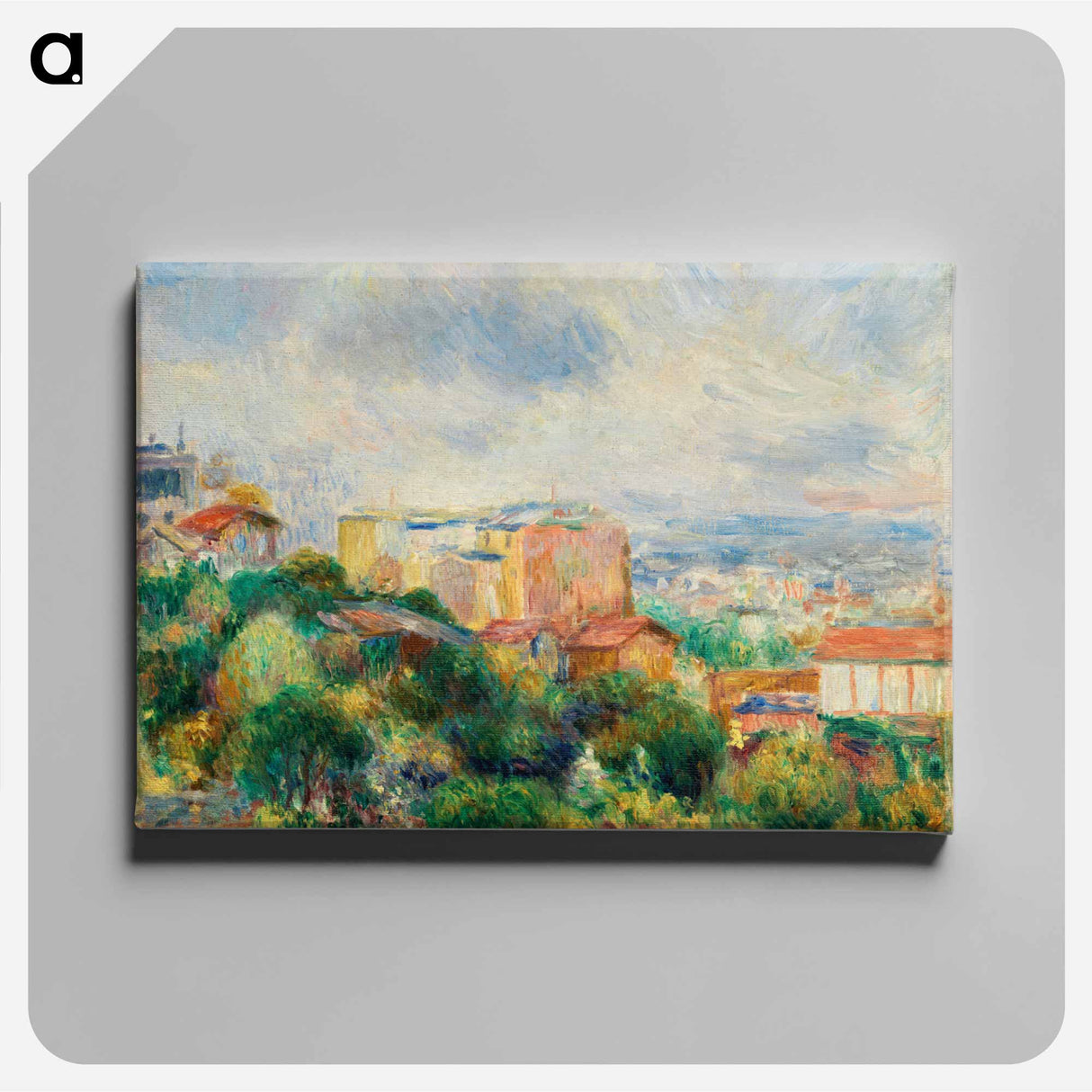 アートパネル-View From Montmartre
 - バーンズ・コレクション Canvas.