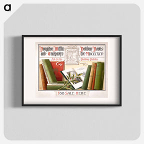 アートポスター-Houghton Mifflin Holiday Books
 - ボストン公共図書館 Poster.