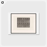 アートポストカード-Man Catching a Ball
 - エドワード マイブリッジ Postcard.
