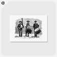 アートポストカード-Marching Band from The Minho Pittoresco
 - 大英図書館 Postcard.