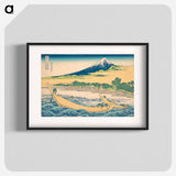 アートポスター-Tago Bay near Ejiri on the Tōkaidō - 葛飾 北斎 Poster.