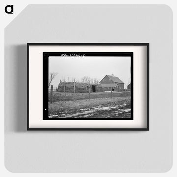 Farm Building on Rex Inman Farm
 - ラッセル リー Poster.