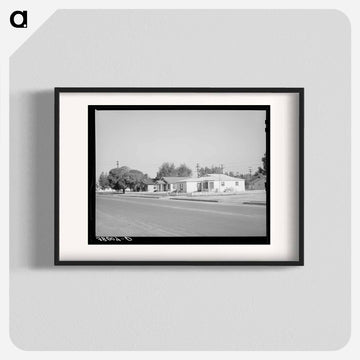 Houses, Delano, California
 - ラッセル リー Poster.