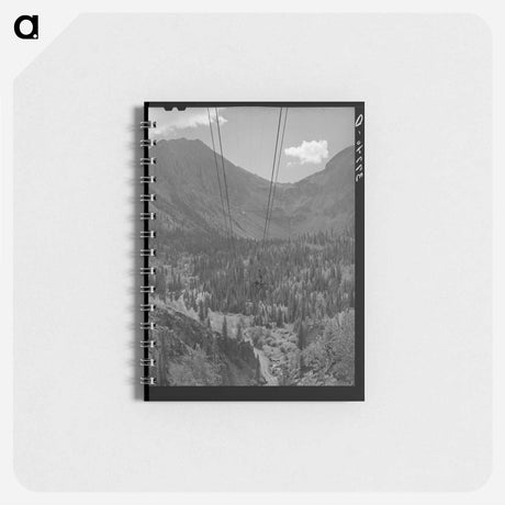 アートメモ帳-Aerial Tramway to the Mill
 - ラッセル リー Memo.