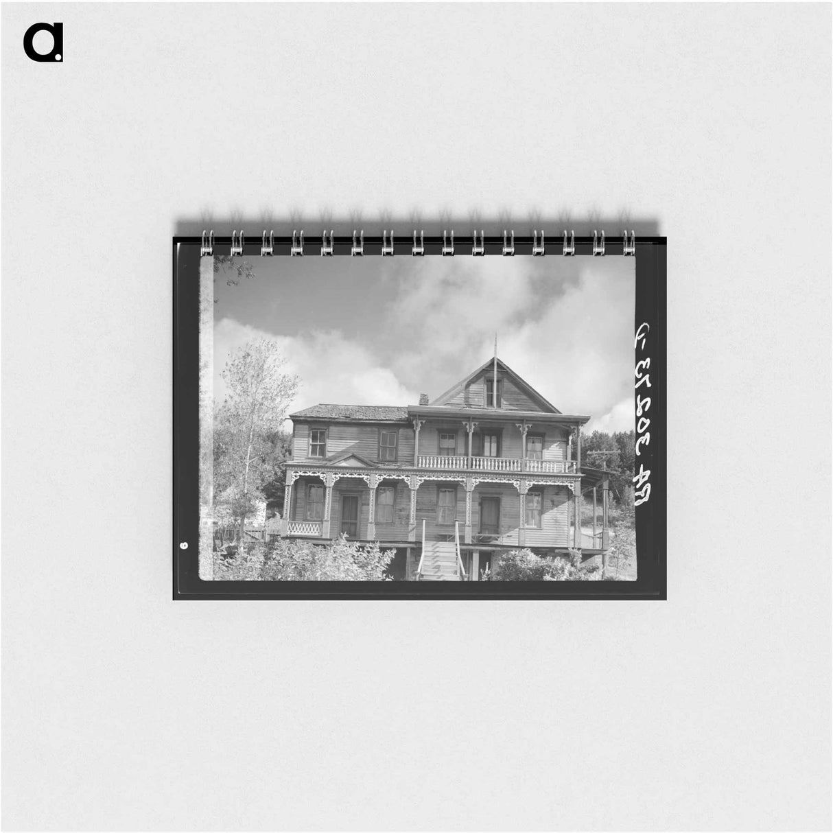 アートメモ帳-Old House in Tower, Minnesota
 - ラッセル リー Memo.