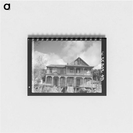 アートメモ帳-Old House in Tower, Minnesota
 - ラッセル リー Memo.