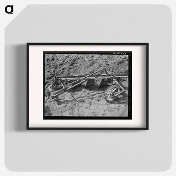 Disk Plow Breaking Virgin Sod, El Indio, Texas
 - ラッセル リー Poster.