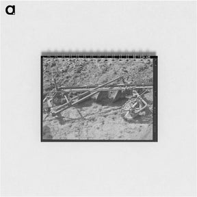 アートメモ帳-Disk Plow Breaking Virgin Sod, El Indio, Texas
 - ラッセル リー Memo.