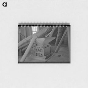 アートメモ帳-Directing Bulk Wheat, Eureka Flats, Walla Walla County, Washington
 - ラッセル リー Memo.