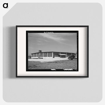 Wool and Mohair Scouring Plant, San Marcos
 - ラッセル リー Poster.