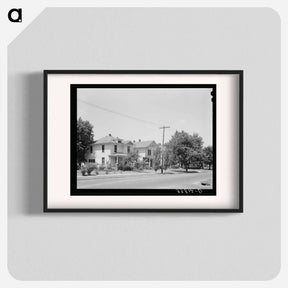 アートポスター-Houses, Muskogee, Oklahoma
 - ラッセル リー Poster.
