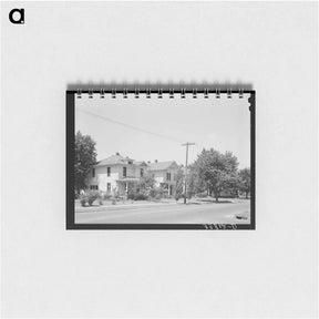 アートメモ帳-Houses, Muskogee, Oklahoma
 - ラッセル リー Memo.
