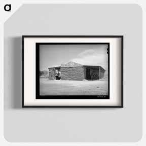 アートポスター-Baled Hay, Casa Grande Valley Farms, Pinal County, Arizona
 - ラッセル リー Poster.