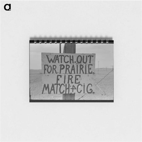 アートメモ帳-Roadside Sign, Marfa, Texas
 - ラッセル リー Memo.