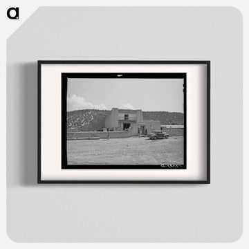 Church of the Twelve Apostles, Trampas, New Mexico
 - ラッセル リー Poster.