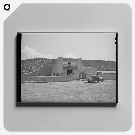 アートパネル-Church of the Twelve Apostles, Trampas, New Mexico
 - ラッセル リー Canvas.
