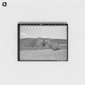 アートメモ帳-Church of the Twelve Apostles, Trampas, New Mexico
 - ラッセル リー Memo.