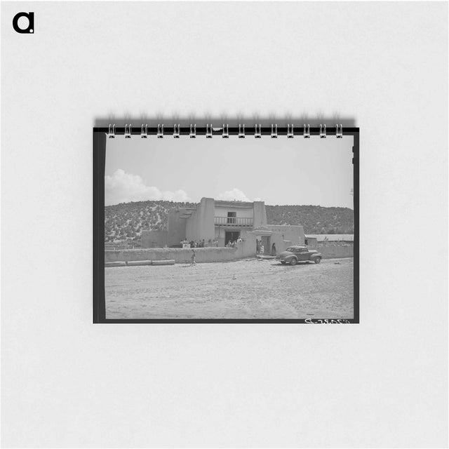 アートメモ帳-Church of the Twelve Apostles, Trampas, New Mexico
 - ラッセル リー Memo.