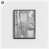 アートメモ帳-Washstand in Corner of Dwelling
 - ラッセル リー Memo.