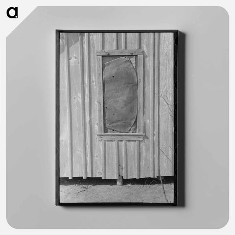 アートパネル-Window Detail, Mexican Section, Crystal City, Texas
 - ラッセル リー Canvas.