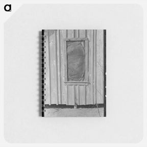 アートメモ帳-Window Detail, Mexican Section, Crystal City, Texas
 - ラッセル リー Memo.