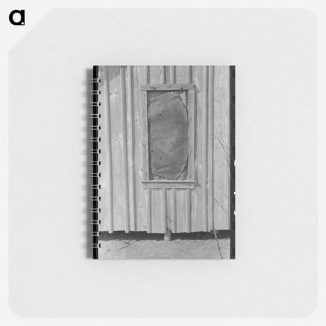 アートメモ帳-Window Detail, Mexican Section, Crystal City, Texas
 - ラッセル リー Memo.