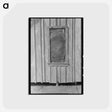 アートポストカード-Window Detail, Mexican Section, Crystal City, Texas
 - ラッセル リー Postcard.