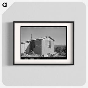 アートポスター-House on the Tronson Farm, Truax Township, Williams County, North Dakota
 - ラッセル リー Poster.