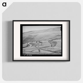アートポスター-Highway to Columbia River Gorge, Klickitat County
 - ラッセル リー Poster.