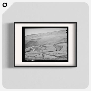 Highway to Columbia River Gorge, Klickitat County
 - ラッセル リー Poster.