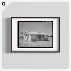 アートポスター-Dwelling, Agua Fria Migratory Labor Camp, Arizona
 - ラッセル リー Poster.