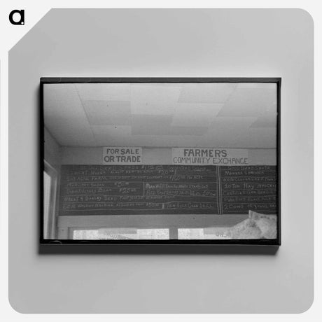 アートパネル-Sign in Store, Eden, Idaho
 - ラッセル リー Canvas.