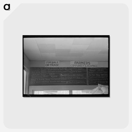 アートポストカード-Sign in Store, Eden, Idaho
 - ラッセル リー Postcard.