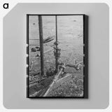 アートパネル-Oil Well, Creek County, Oklahoma
 - ラッセル リー Canvas.