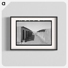 アートポスター-Mexican Houses, Robstown, Texas
 - ラッセル リー Poster.