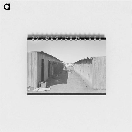 アートメモ帳-Mexican Houses, Robstown, Texas
 - ラッセル リー Memo.