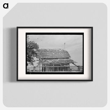 Roof of Shed, Southeast Missouri Farms Project
 - ラッセル リー Poster.