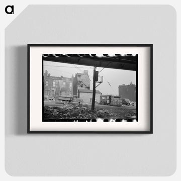 Lunch Wagon and Apartment House Under the Elevated
 - ラッセル リー Poster.