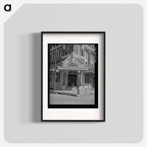 アートポスター-Cafe Entrance, Denison, Texas
 - ラッセル リー Poster.