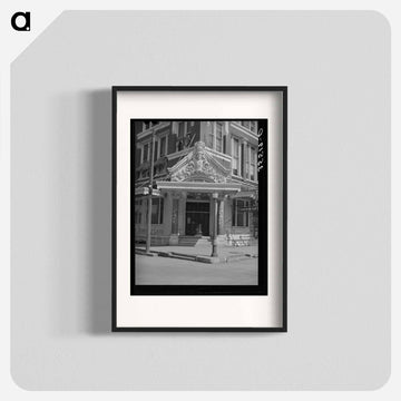 Cafe Entrance, Denison, Texas
 - ラッセル リー Poster.