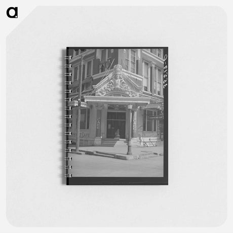アートメモ帳-Cafe Entrance, Denison, Texas
 - ラッセル リー Memo.