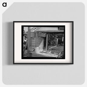 アートポスター-Laundry Facilities at a Trailer Court
 - ラッセル リー Poster.