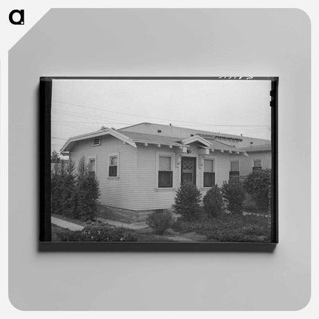 アートパネル-House at 370 Douglass Street, San Diego, California
 - ラッセル リー Canvas.